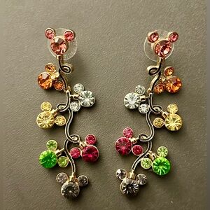 Disney BaubleBar Mickey Mouse drop lights earrings